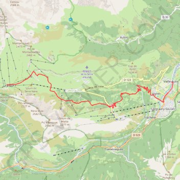 Itinéraire [object Object], distance, dénivelé, altitude, carte, profil, trace GPS
