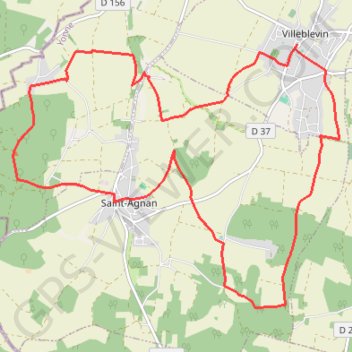 Itinéraire Vue sur l'Aqueduc, distance, dénivelé, altitude, carte, profil, trace GPS