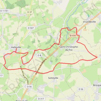 Itinéraire 1 - a2h_2025_vtt_17km, distance, dénivelé, altitude, carte, profil, trace GPS