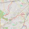 Itinéraire De Clamart a Fontenay-aux-roses - rando, distance, dénivelé, altitude, carte, profil, trace GPS