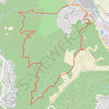 Itinéraire Pégomas - Circuit des Mimosas, distance, dénivelé, altitude, carte, profil, trace GPS