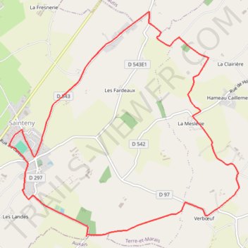 Itinéraire 11KM LA BUCAILLE, distance, dénivelé, altitude, carte, profil, trace GPS