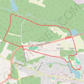 Itinéraire Saint-Paul-lès-Dax, distance, dénivelé, altitude, carte, profil, trace GPS