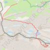 Itinéraire Le Casque du Marboré par la voie normale, distance, dénivelé, altitude, carte, profil, trace GPS