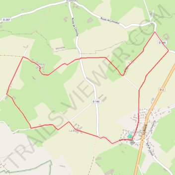 Itinéraire 1 - 7KMS_pXO1O, distance, dénivelé, altitude, carte, profil, trace GPS
