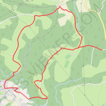 Itinéraire chapelle St S auveur, distance, dénivelé, altitude, carte, profil, trace GPS