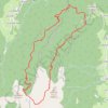 Itinéraire Par les Cols de Léchaud et de Bovinant - Saint-Pierre-d'Entremont, distance, dénivelé, altitude, carte, profil, trace GPS