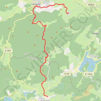 Itinéraire les vidals la moutouse2021-07-12_08-44-01, distance, dénivelé, altitude, carte, profil, trace GPS