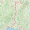 Itinéraire VR par St Gilles 1, distance, dénivelé, altitude, carte, profil, trace GPS