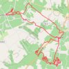 Itinéraire Rando des Bonnes Chauffes de Ste Lheurine (17), distance, dénivelé, altitude, carte, profil, trace GPS