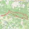 Itinéraire En forêt autour de Saou, distance, dénivelé, altitude, carte, profil, trace GPS