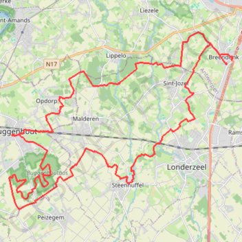 Itinéraire GB2, distance, dénivelé, altitude, carte, profil, trace GPS