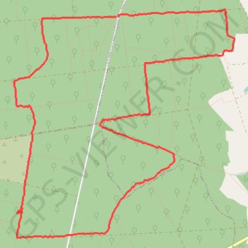 Itinéraire Chêne Brûlé, distance, dénivelé, altitude, carte, profil, trace GPS