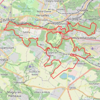 Itinéraire La Jovacienne, distance, dénivelé, altitude, carte, profil, trace GPS