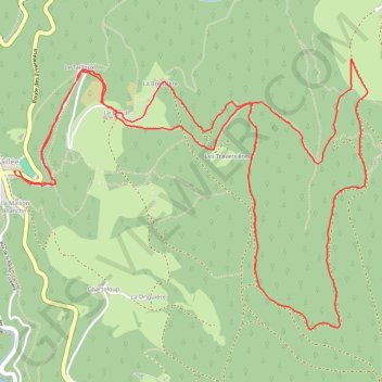 Itinéraire Marche à Rochtaillée, distance, dénivelé, altitude, carte, profil, trace GPS