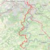 Itinéraire MEGA 15km de Liege 42km, distance, dénivelé, altitude, carte, profil, trace GPS