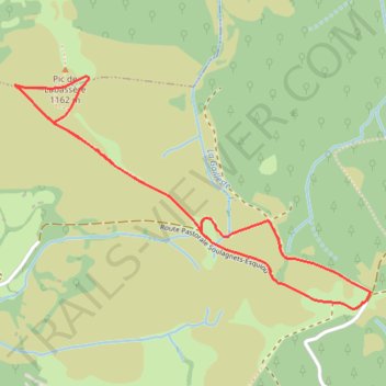 Itinéraire [Itinéraire] Pic de Labassère, distance, dénivelé, altitude, carte, profil, trace GPS