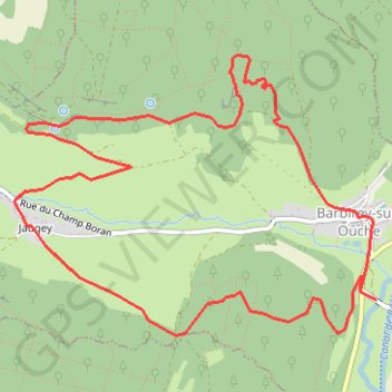 Itinéraire Circuit celtique dans la vallée de la Gironde, distance, dénivelé, altitude, carte, profil, trace GPS
