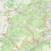 Itinéraire Mornant - Tour du Sivom, distance, dénivelé, altitude, carte, profil, trace GPS