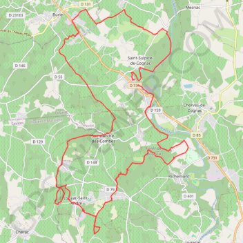 Itinéraire ONmove-500-HRM---09-05-2021, distance, dénivelé, altitude, carte, profil, trace GPS