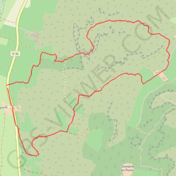 Itinéraire La Garrigue des Monges, distance, dénivelé, altitude, carte, profil, trace GPS