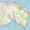 Itinéraire Groix, distance, dénivelé, altitude, carte, profil, trace GPS