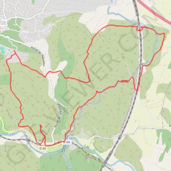 Itinéraire Ventabren - L'aqueduc de Roquefavour, distance, dénivelé, altitude, carte, profil, trace GPS
