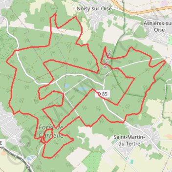 Itinéraire Ice Trail, distance, dénivelé, altitude, carte, profil, trace GPS