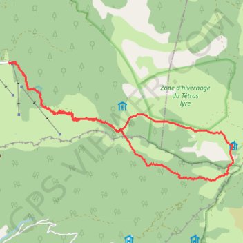 Itinéraire 21 déc. 2020 à 10:28:34, distance, dénivelé, altitude, carte, profil, trace GPS