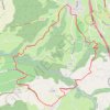 Itinéraire Copponex-cercier-chosal-mezier, distance, dénivelé, altitude, carte, profil, trace GPS