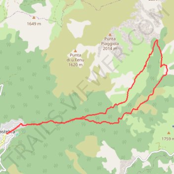 Itinéraire Course à pied dans l'après-midi, distance, dénivelé, altitude, carte, profil, trace GPS