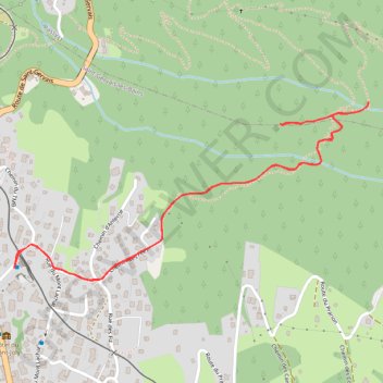 Itinéraire Les Cheminées des Fées, distance, dénivelé, altitude, carte, profil, trace GPS