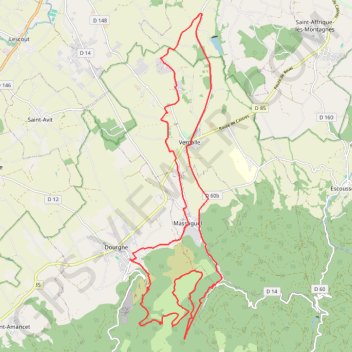 Itinéraire La Bonicarde, distance, dénivelé, altitude, carte, profil, trace GPS