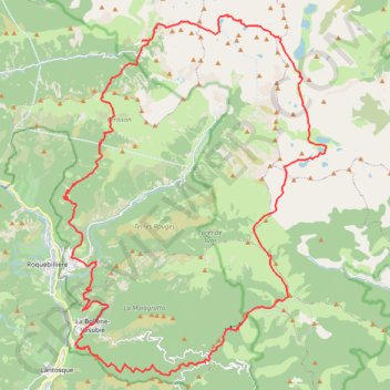 Itinéraire Tour par les cols et les crêtes, distance, dénivelé, altitude, carte, profil, trace GPS