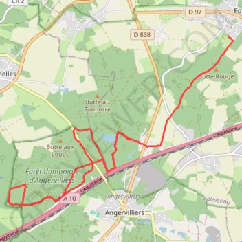 Itinéraire Activity, distance, dénivelé, altitude, carte, profil, trace GPS