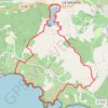 Itinéraire L'Estagnol par le barrage de trapan, distance, dénivelé, altitude, carte, profil, trace GPS