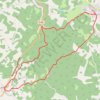 Itinéraire Nadaillac - Le Gouffre de Leyge, distance, dénivelé, altitude, carte, profil, trace GPS