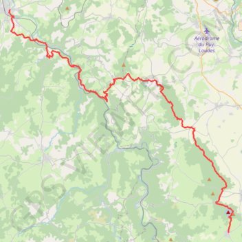 Itinéraire GTHL6-15982290, distance, dénivelé, altitude, carte, profil, trace GPS