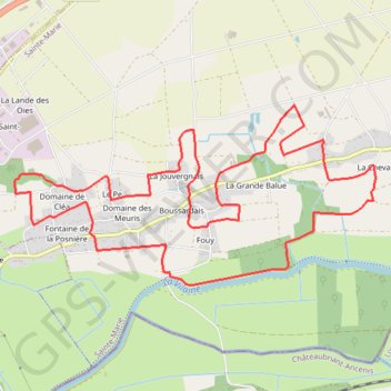 Itinéraire Circuit des Ardoisières - Sainte-Marie, distance, dénivelé, altitude, carte, profil, trace GPS