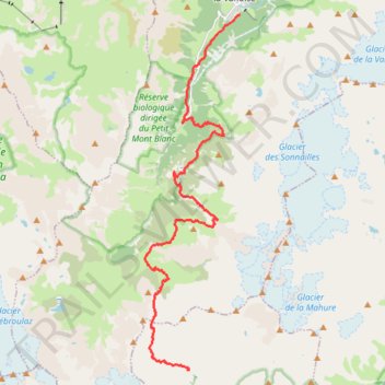 Itinéraire Étape 3, distance, dénivelé, altitude, carte, profil, trace GPS