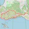 Itinéraire Marseilleveyre avec retour par les Calanques, distance, dénivelé, altitude, carte, profil, trace GPS