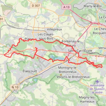 Itinéraire 50KM ET PLUS, distance, dénivelé, altitude, carte, profil, trace GPS