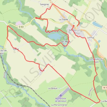 Itinéraire Randonnée du 19/04/2026 à 14:05, distance, dénivelé, altitude, carte, profil, trace GPS