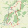 Itinéraire Châteaux du Tardenois, distance, dénivelé, altitude, carte, profil, trace GPS