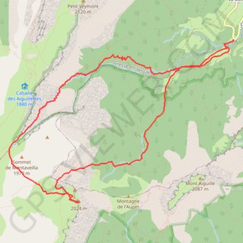 Itinéraire Trk031-S1-F-R, distance, dénivelé, altitude, carte, profil, trace GPS