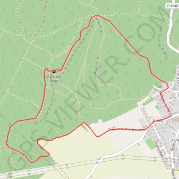 Itinéraire La Combe d'Arvaux, distance, dénivelé, altitude, carte, profil, trace GPS