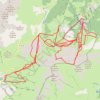 Itinéraire Ski à Saint François Longchamps, distance, dénivelé, altitude, carte, profil, trace GPS