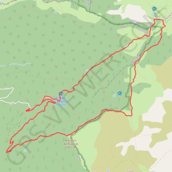 Itinéraire RochersDePlautret, distance, dénivelé, altitude, carte, profil, trace GPS
