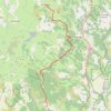 Itinéraire Prinsuejols - Radal du Trebatut, distance, dénivelé, altitude, carte, profil, trace GPS