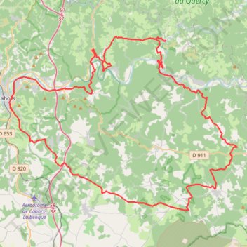 Itinéraire 91456, distance, dénivelé, altitude, carte, profil, trace GPS